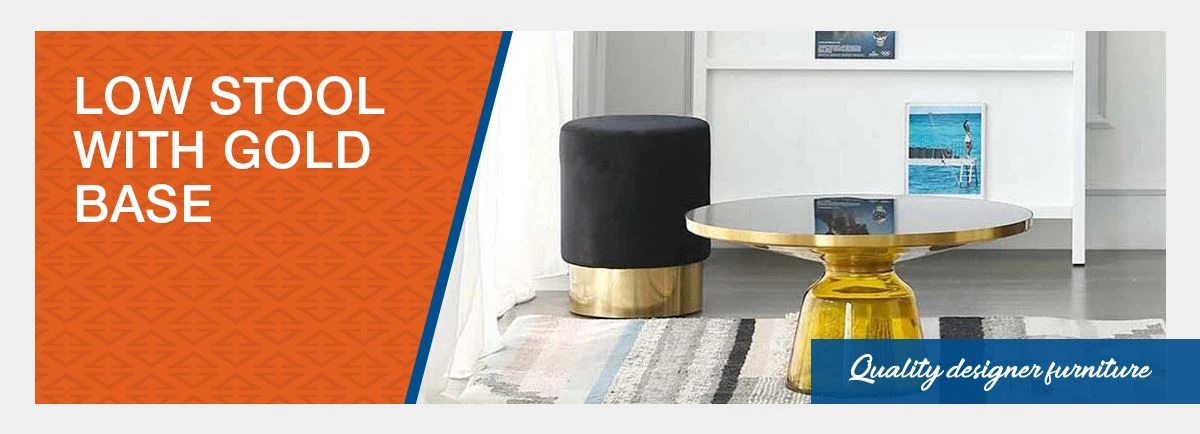 Low Stool With Gold Base hbsinostar 1 Low Stool With Gold Base hbsinostar 1