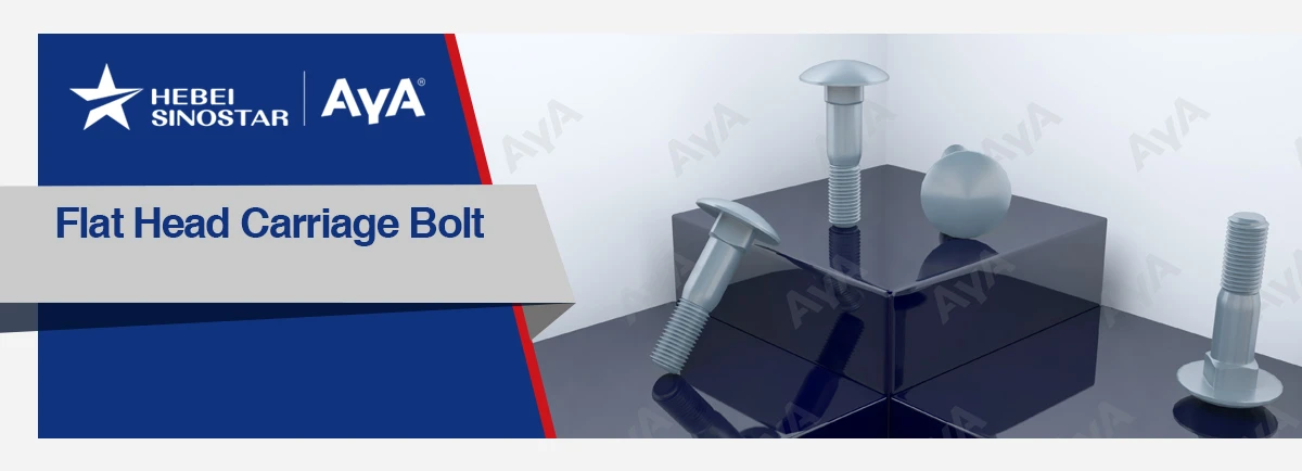 Flat Head Carriage Bolt